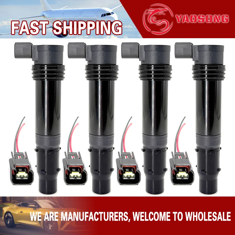 

2003-2025 Motorcycle Ignition Coil for KAWASAKI Ninja ZX6R ZX-6R ZX-6RR ZX636 ZX-636 ZX600 ZX600R F6T570 21171-1282 21171-0021