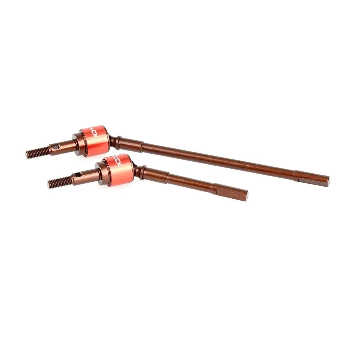 LCX Racing 1/6 RC Crawler รถเหล็ก AR90 เพลาเพลาหน้าไดรฟ์เพลาชุดสําหรับ Axial SCX6 อัพเกรดอะไหล่อุปกรณ์เสริม