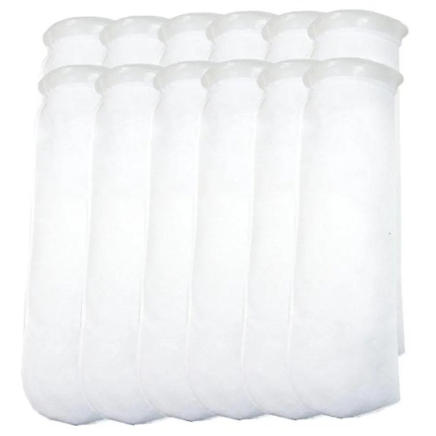 

Фильтрующие мешки-носочки для аквариумов, 200 микрон - Фильтрующие мешки из войлока для аквариумов - 16 дюймов в диаметре, 16 дюймов в длину [Удлиненная версия] - Подходит для Eshopps и Aqu