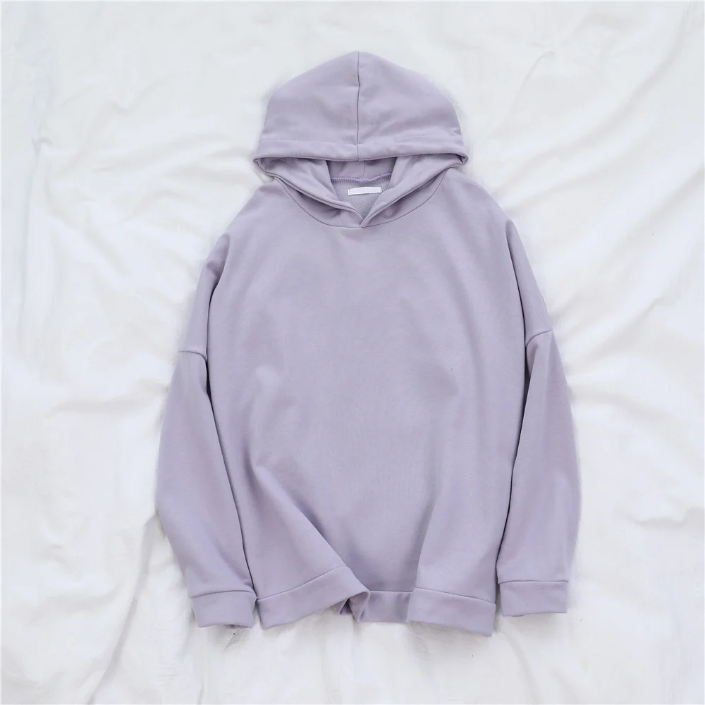 Women Oversized Hoodies Sweatshirt Purple Blue Fall Tops Fashion Outfits