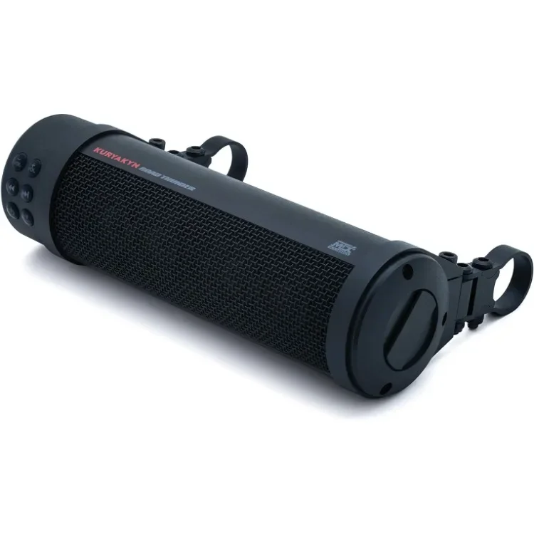 

for Kuryakyn 2720 MTX Road Thunder Weather Resistant Motorcycle Sound Bar Plus: 300 Watt Handlebar Mounted Audio Speakers