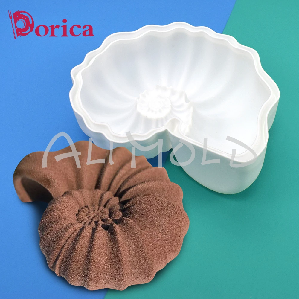 

Dorica Snail Design Silicone Mousse Cake Mold Fondant Chocolate Soap Mould Cake Decorating Tools Kitchen Accessories Bakeware