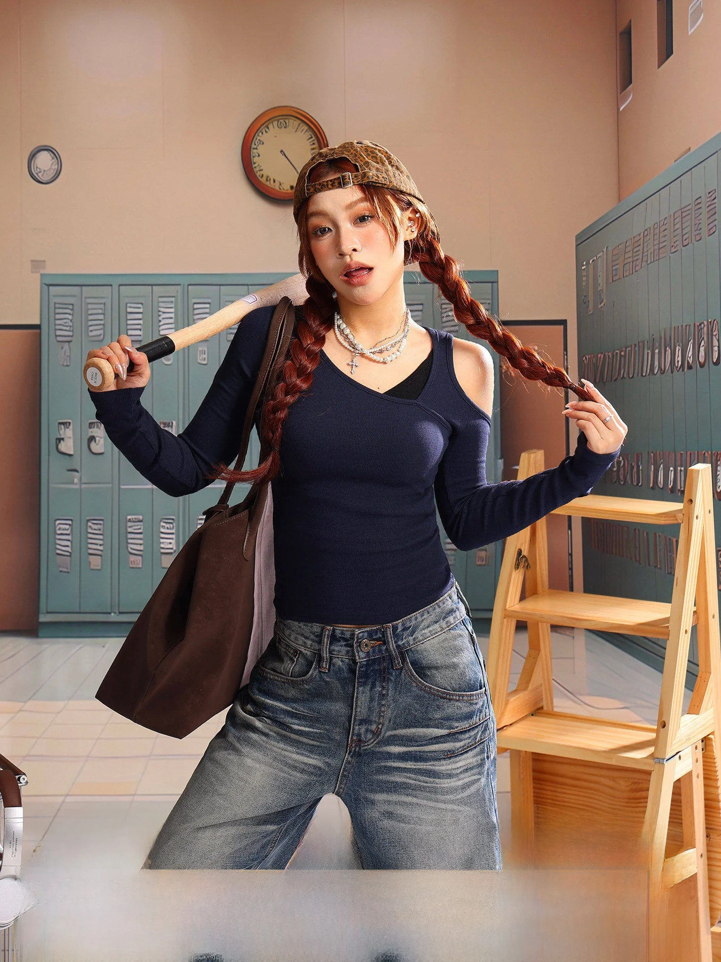 

Женская облегающая футболка с открытыми плечами из смесового хлопка, вискозы и спандекса для ранней весны и лета