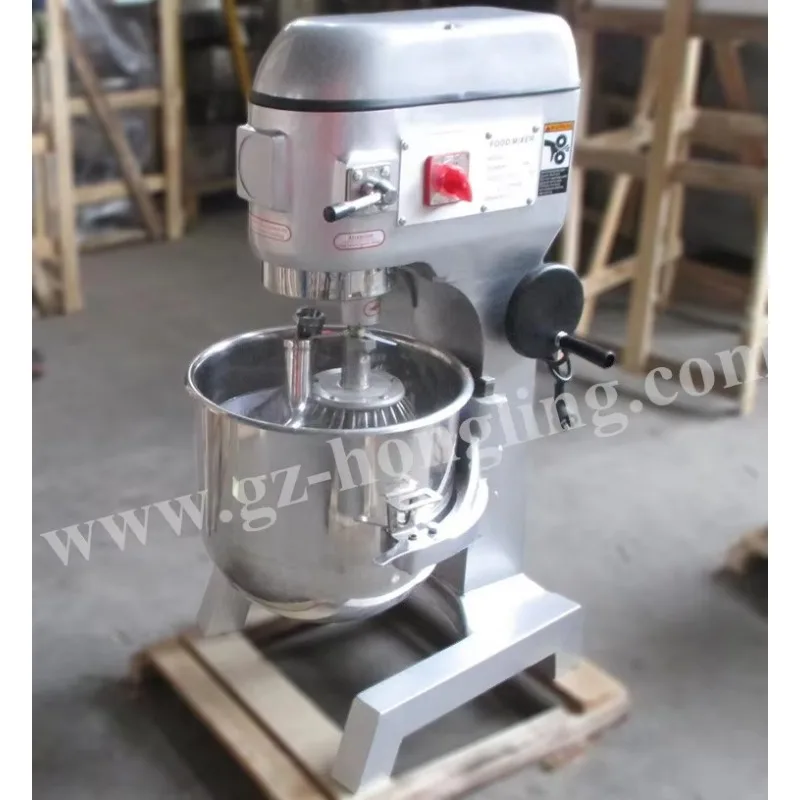 Commercial Electric Automatic Bread Maker, 30 Liter Dough and Flour Mixer, Food Grade Stainless Steel Mixing Bucket