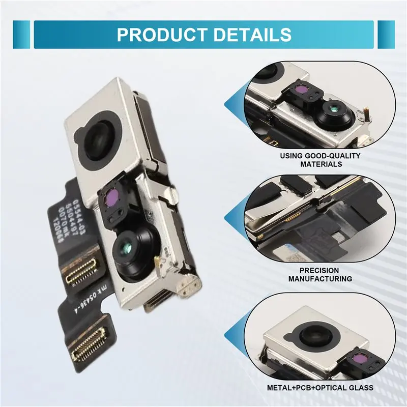 Smart Portable For Iphone17 Air Front Camera 17 Air Repair Accessories For Iphone Face ID Parts For Iphone 17 Air Parts