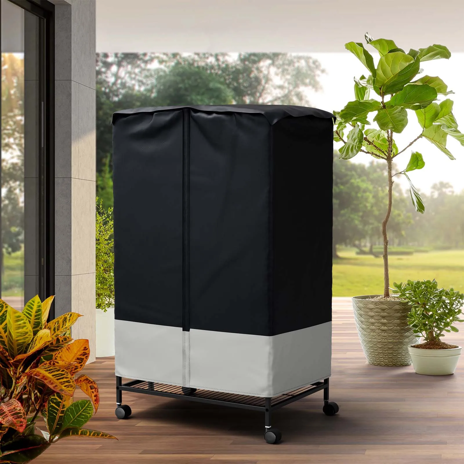 indoor and outdoor Bird Cage Cover to Small Animal Privacy Comfort with Removable Top Panel Durable Breathable Waterproof Cover