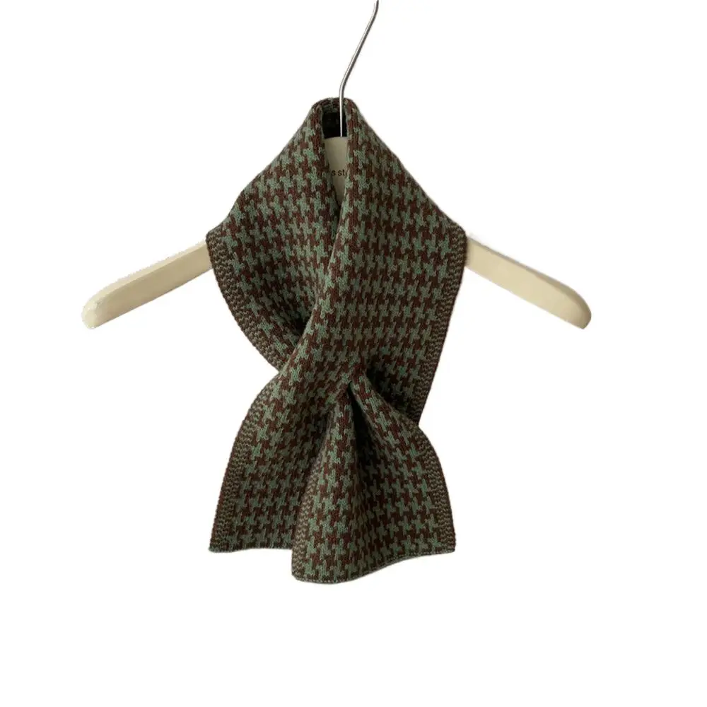 

Мягкий элегантный утолщенный шарф с крестом, осенний клетчатый шарф для девочек, корейские длинные шали, женские зимние шарфы, вязаные шали, сетчатые накидки