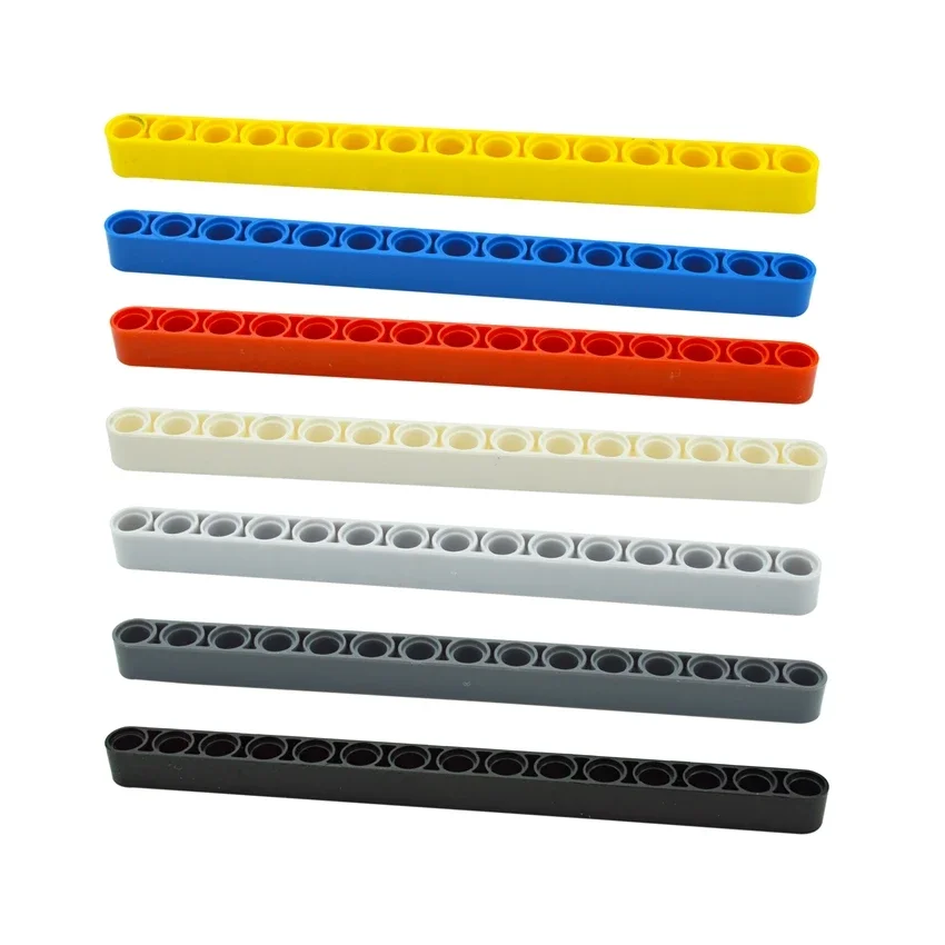 Educational DIY Arm Bricks Compatible MOC Parts Liftarm Thick 1x15 Hole Building Blocks Technical 64871 32278 Assemble Particles