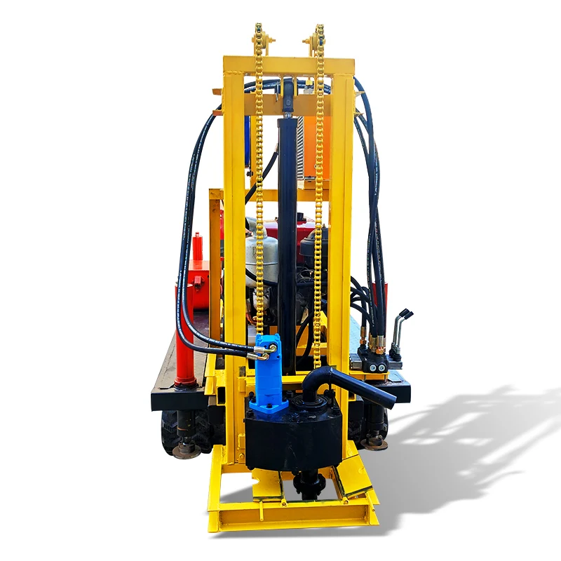 قوة محرك ديزل مخصصة 22 حصان كحد أقصى. عمق الحفر 180 متر الزاحف RLD-180 للبيع #2