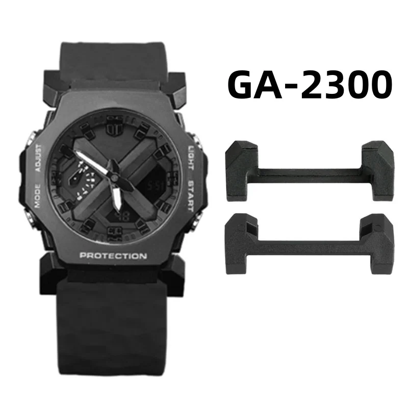 ل كاسيو G-SHOCK GA-2300 GA2300 GA 2300 ساعة تعديل الجلود المطاط النايلون حزام موصل محول معدني 24 مللي متر محول