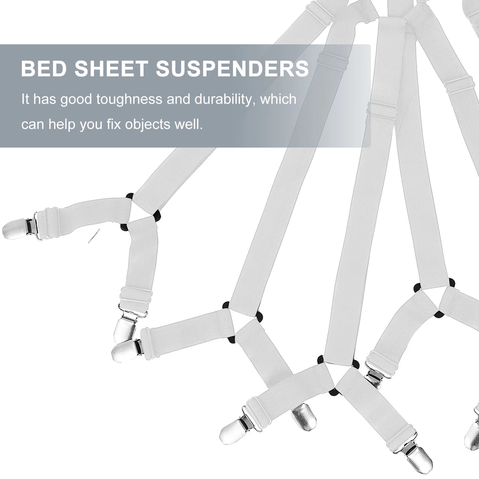 

Bed Grippers Holder Strap Fasteners Clip For Bedding Strong Sheet Clips Bed Sheet Fasteners Household Storage