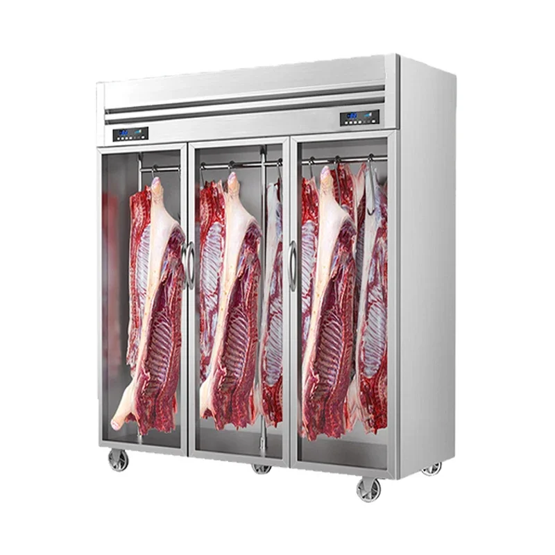 8- Professional Beef Steak Meat Ham Dry Dri Age Aged Aging Fridge Cabinet Refrigeration Hanging Display Storage Room