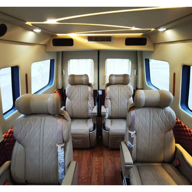 Hot Selling Premium Electric Massaging & Ventilated Executive Captain Seats Conversion Interior Tuning for Hiace Van