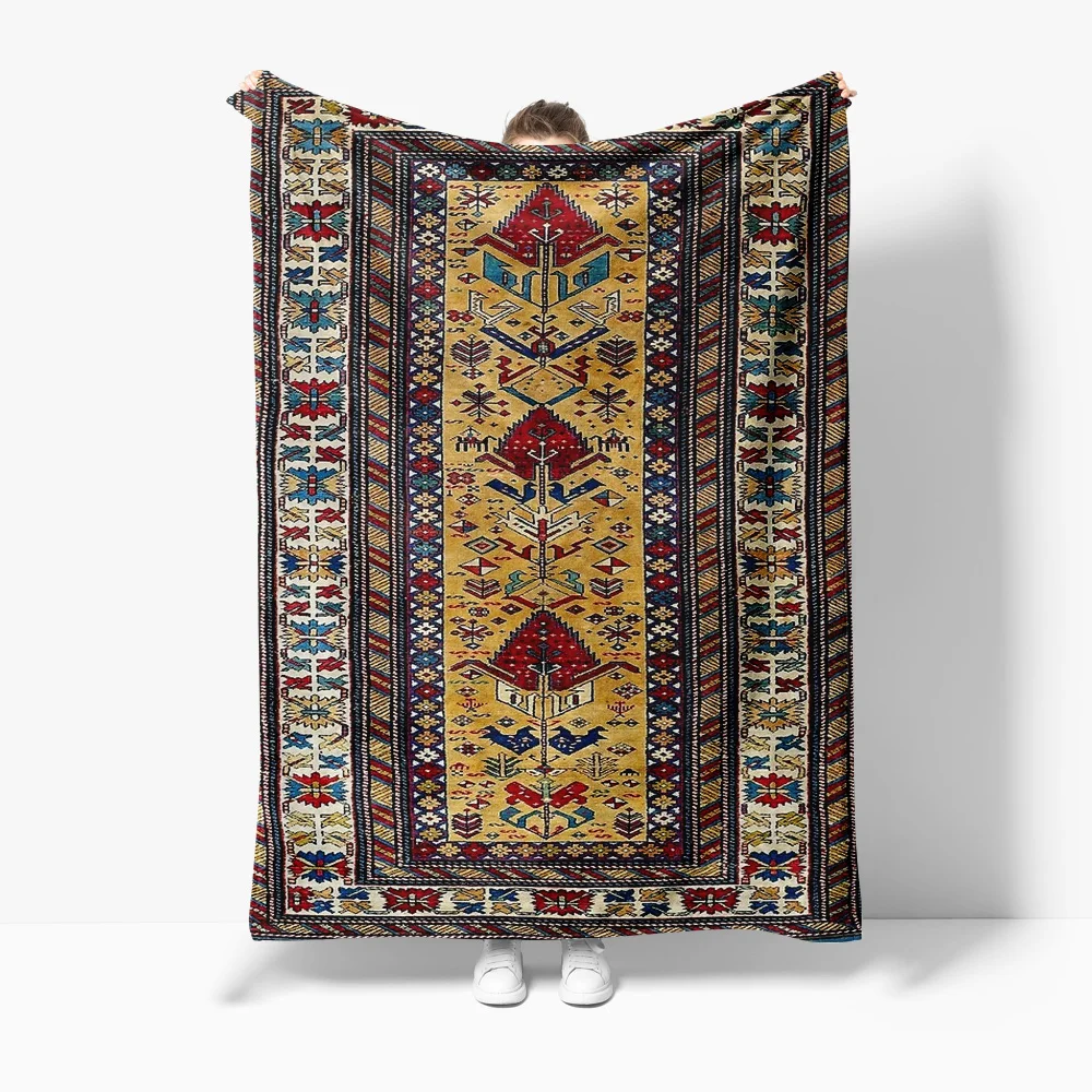 

Vintage Ethnic Kilim Rug Handmade Persian Area Rug Moroccan Decorative Carpet Home Decor Cushion Cover