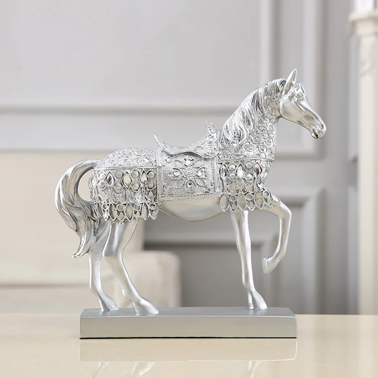 

Resin Horse Crafts Opening Decoration Wedding Gift Creative Home Business Decoration