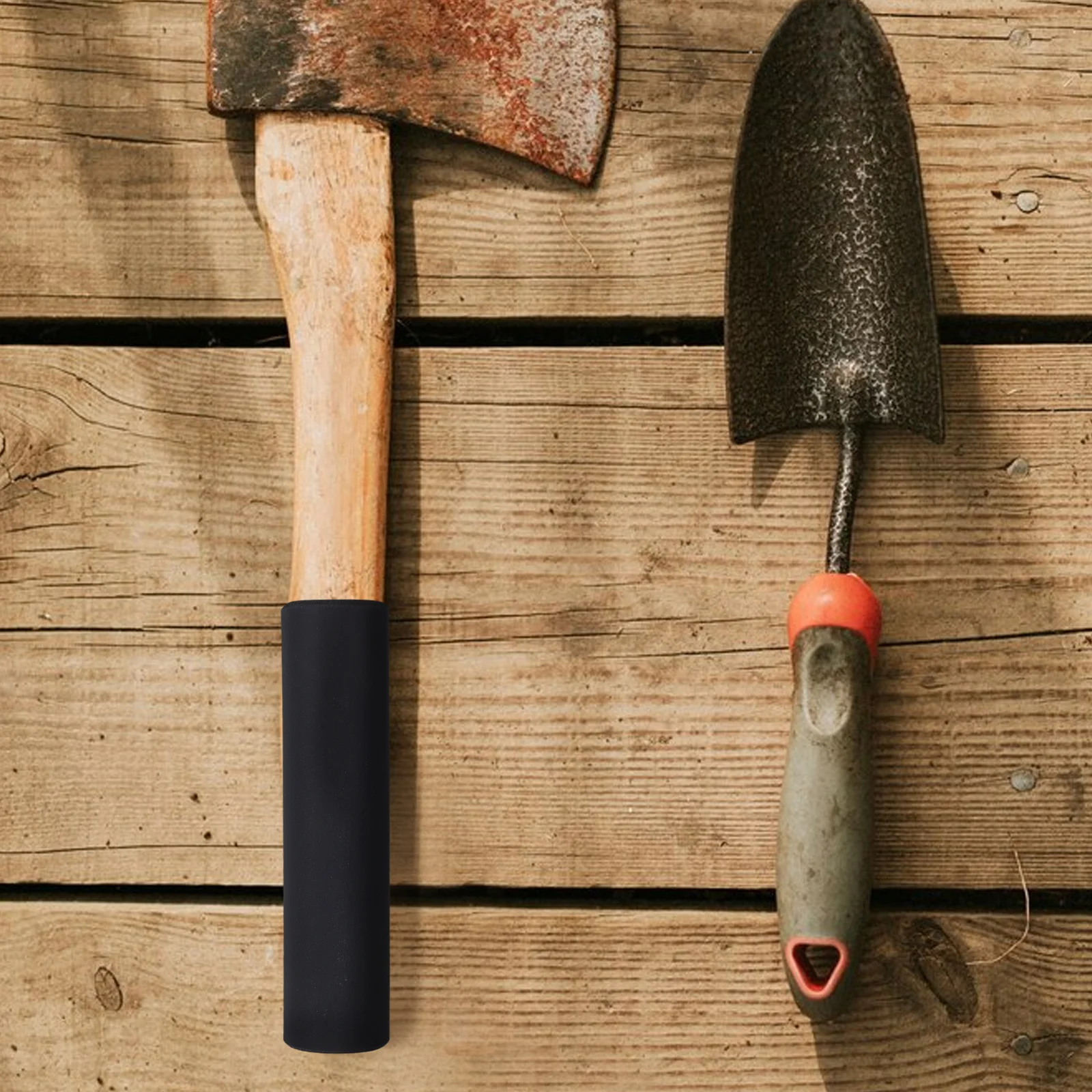 

4pcs Sponge Handle Covers for Axes Shock Absorbing Grip Durable Hatchet Handle Protective Sleeves Camping Tools Accessories