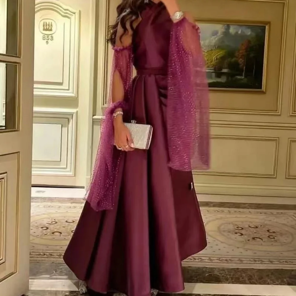 

Muloong Halter Floor-Length Women Elegant And Pretty Luxury Prom Dress