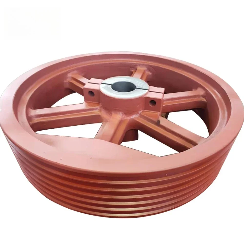 

Best Selling Mining Machinery Mobile Rock Crushing Flywheel Pulley Electric Drive Pulley Stone Jaw Crusher Parts