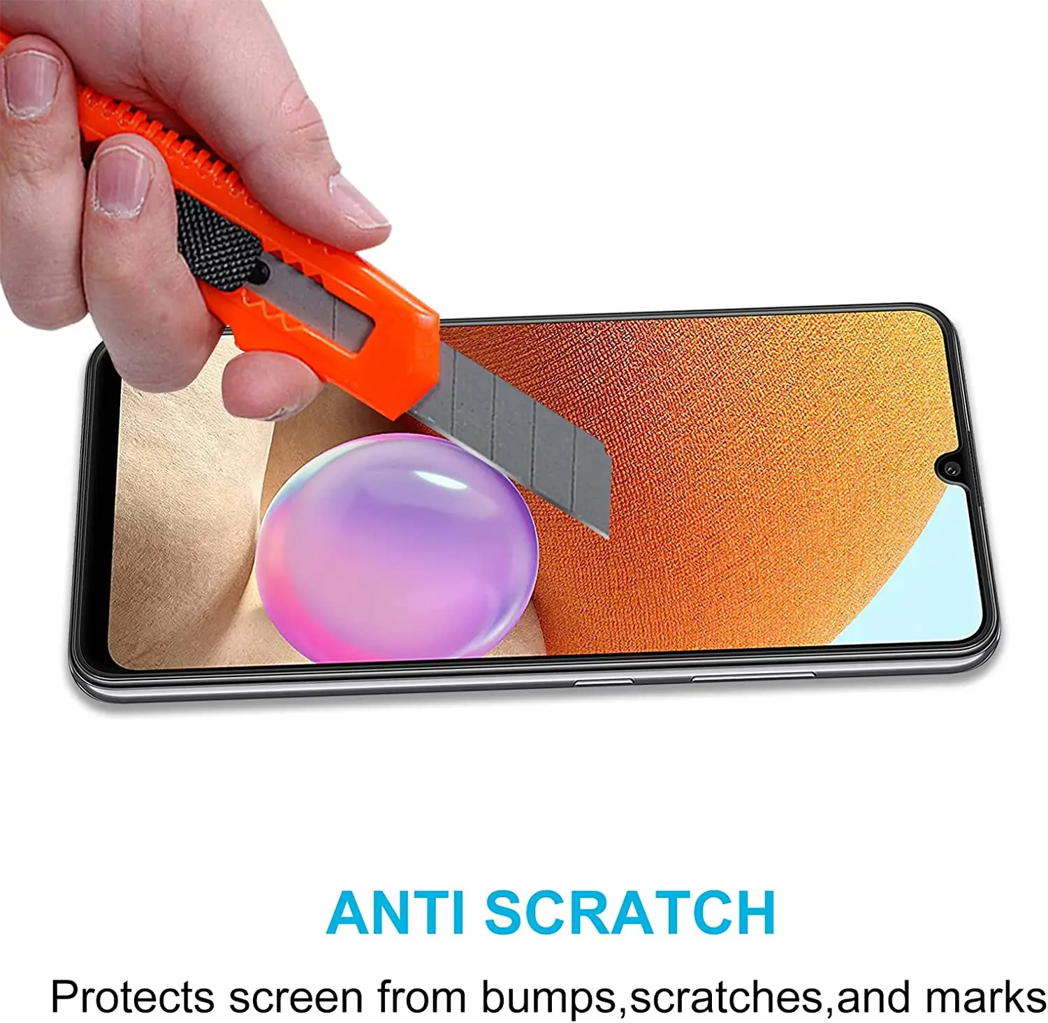 2/4Pcs Tempered Glass For Samsung Galaxy A32 5G 4G Screen Protector Glass Film