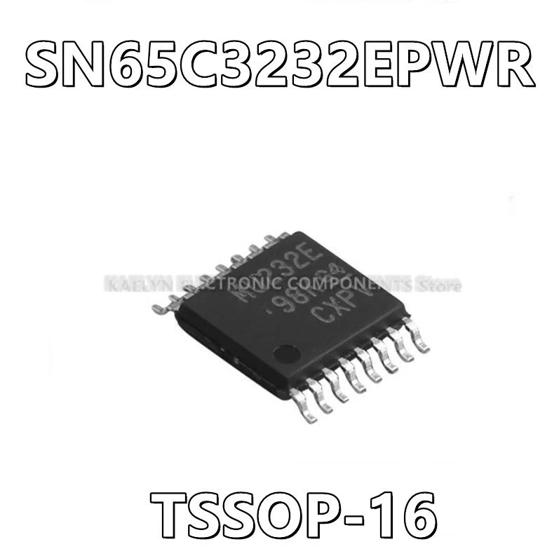 

10 шт./лот SN65C3232EPWR MU232E 2/2 трансивер полный RS232 16-TSSOP