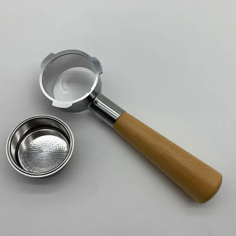 Afbeelding 3: 51mm Bodemloze filter 60mm portafilter out houder koffie onderdelen espressomachine 15-20bar voor