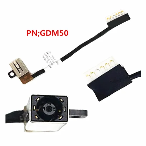 Nuevo Cable de puerto de carga con enchufe de alimentación DC para Dell INSPIRON 15 3515 3510 3520 3521 3525 GDM50 DC 301017 H00 0231X7 CC 301018100