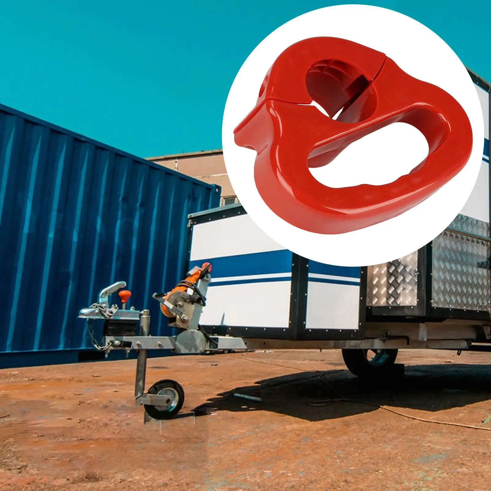 

Compact Trailer Jack Handle PP Material Easy Install Crank for Automotive Car Vehicle Maintenance and Repairs