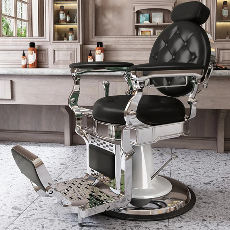 Luxury Salon Stations Hair Stylist Nail Tech Supplies Pedicure Spa Chair Saloon Manicurist High Silla Barberia Beauty Office