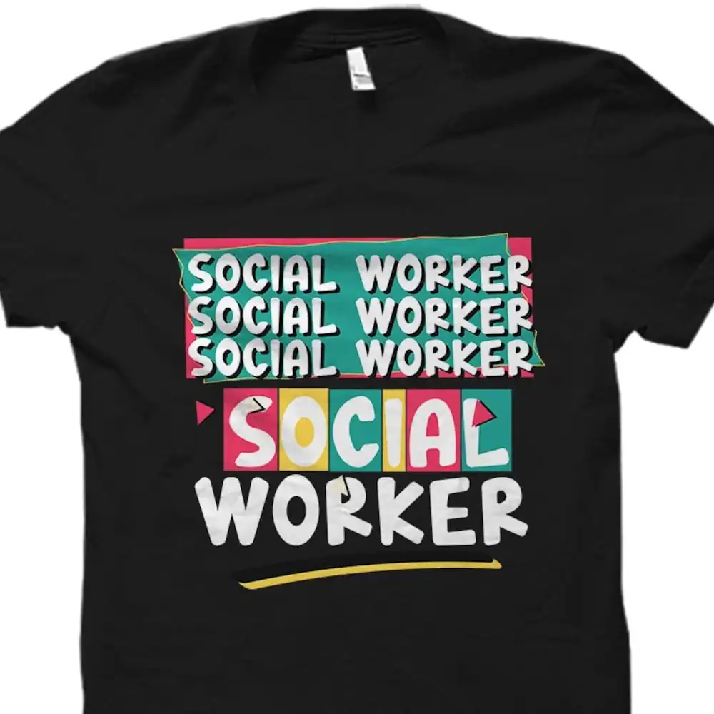 Social Worker T Shirt Welfare Counselor Therapist Os5391