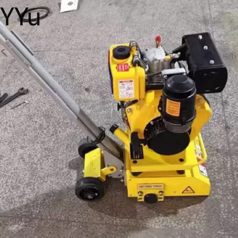 for Electric Floor Stripping Machine Pavement Marking Remover Road Line Peeling Tool for Sidewalk White Lines Zebra Crossing
