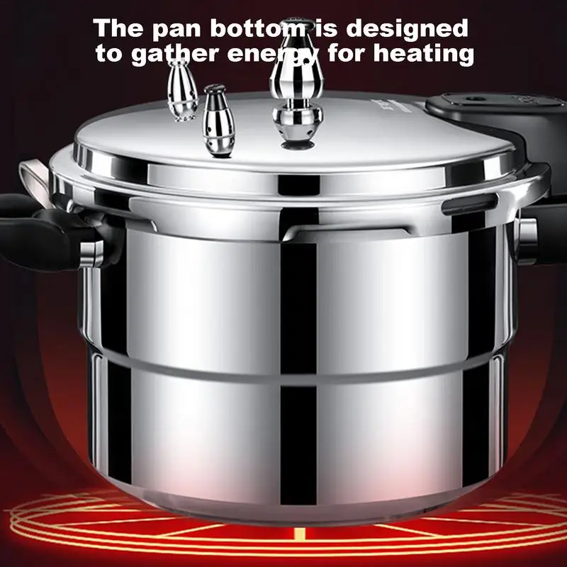 Stove Top Pressure Cooker 4.3L Induction Stoves Home Cooker Aluminum Alloy Pressure Canner Cooker Induction Compatible Cookware image 4