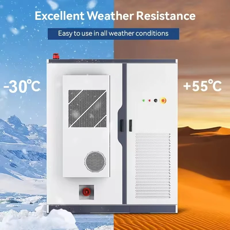 100KW 200KWh High Voltage All-in-One ESS Container for Industrial  Commercial Solar Energy Storage