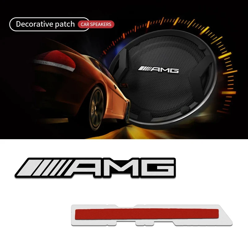 

4pcs car audio decorate 3D Aluminum Badge Emblem Sticker For Mercedes Benz AMG W212 W204 W211W168 W213 W205 W210 W108 W124