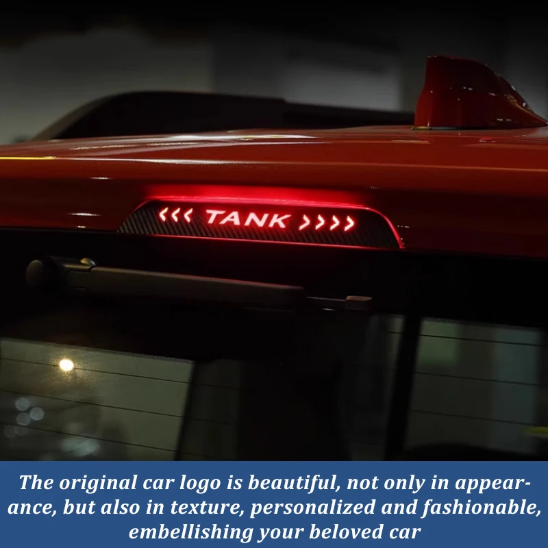 

Для Great Wall WEY GWM TANK 300, автомобильная наклейка с высоким креплением стоп-сигналом, высокие стоп-сигналы, авто наклейки, аксессуары