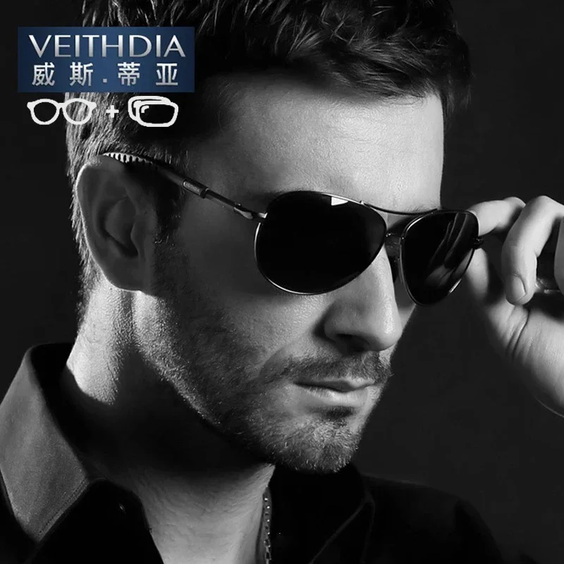 

VEITHDIA модные солнцезащитные очки Pilo по рецепту спортивные оптические очки поляризационные UV400 очки для вождения близорукости для мужчин/женщин PJ3088