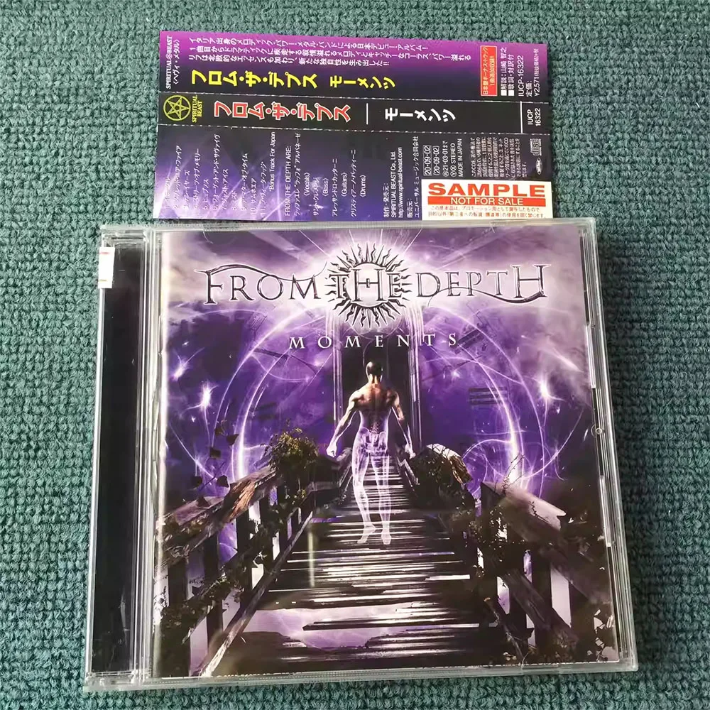

CD 'Moments From The Depth'is The Second Studio Album By Italian Melodic Power Metal Band From The Depth, in Parma in 2008.