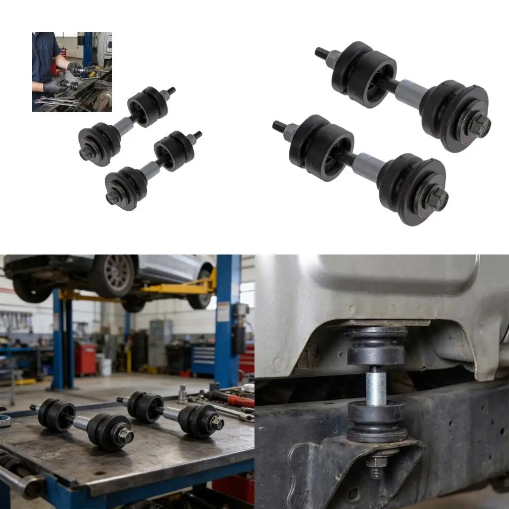 

924-267 Комплект втулок для крепления на кабине кузова для прямой установки некоторых моделей пикапов