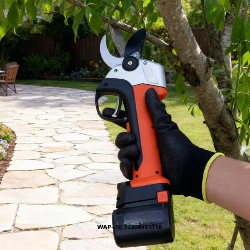 

Cordless Pruning Shears Rechargeable Battery Garden Scissors for Trees Branch Trimming