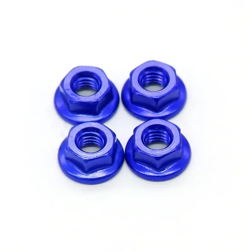 RC 102049 122049 ( 02055 02190 ) Aluminum Nylon Nut M4 4P Fit for HSP 1/10 Car Buggy Truck