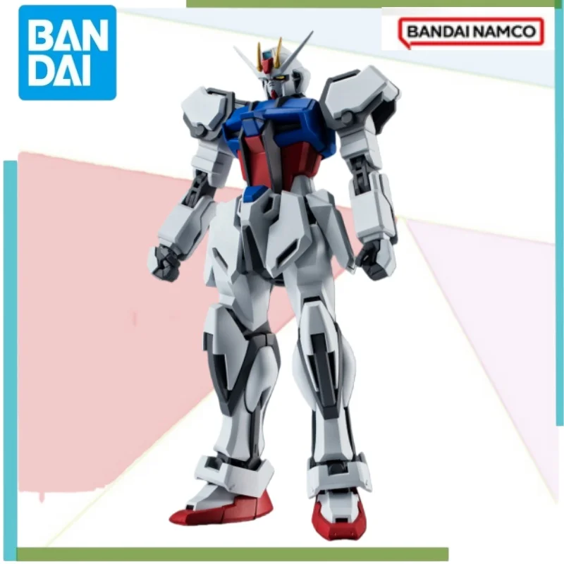 반다이 오리지널 애니메이션 모델 액션 피규어 건담 THE ROBOT SPIRITS GAT-X105 스트라이크 건담 버전 애니메이션 크리스마스 선물