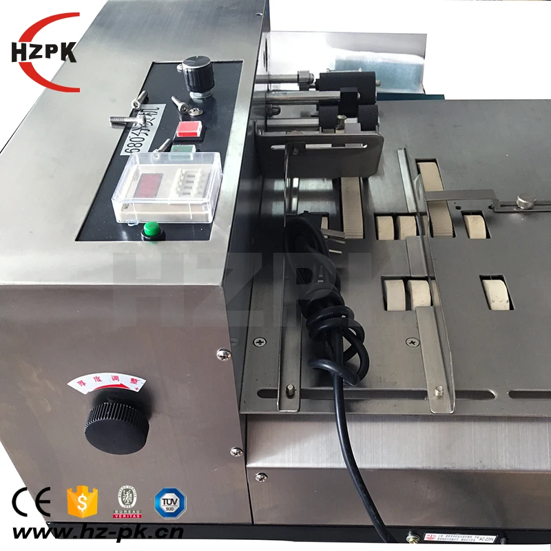 HZPK Small Size Auto Portable Paging Machine Paper Numdering Counting Machine Can Combine With Pagine