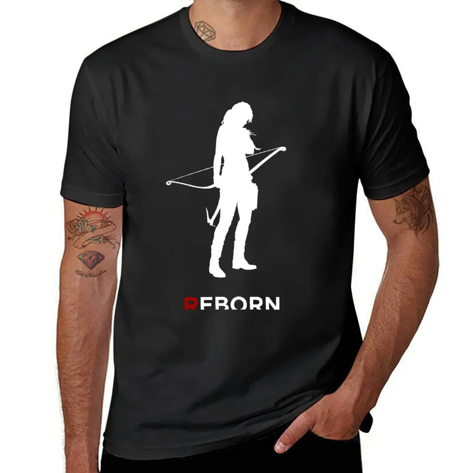 

Tomb Raider Reborn T-Shirt hippie clothes vintage cute tops new edition oversized t shirts for men