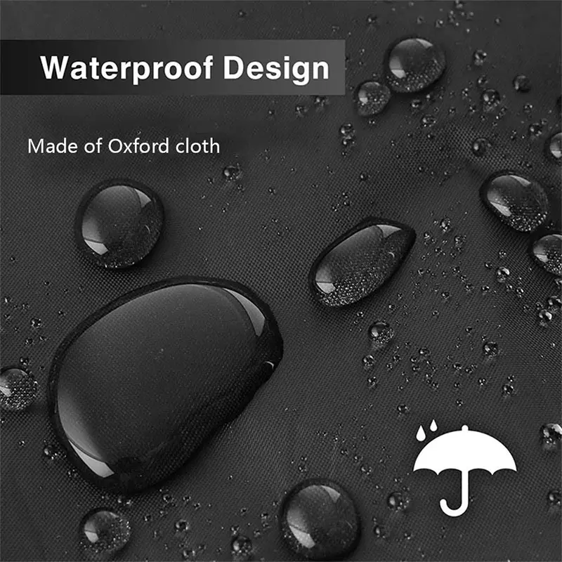 4 Size Circular Barbecue Grill Cover,Anti-Dust Waterproof Weber Heavy Duty Charbroil BBQ Cover,Outdoor Rain Protective Cover view 5