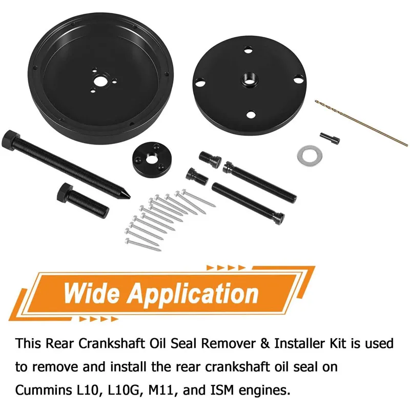 YMT 3164302 2892562 Rear Crankshaft Oil Seal Remover & Installer Alt ST-221 For Cummins L10 L10G M11 ISM