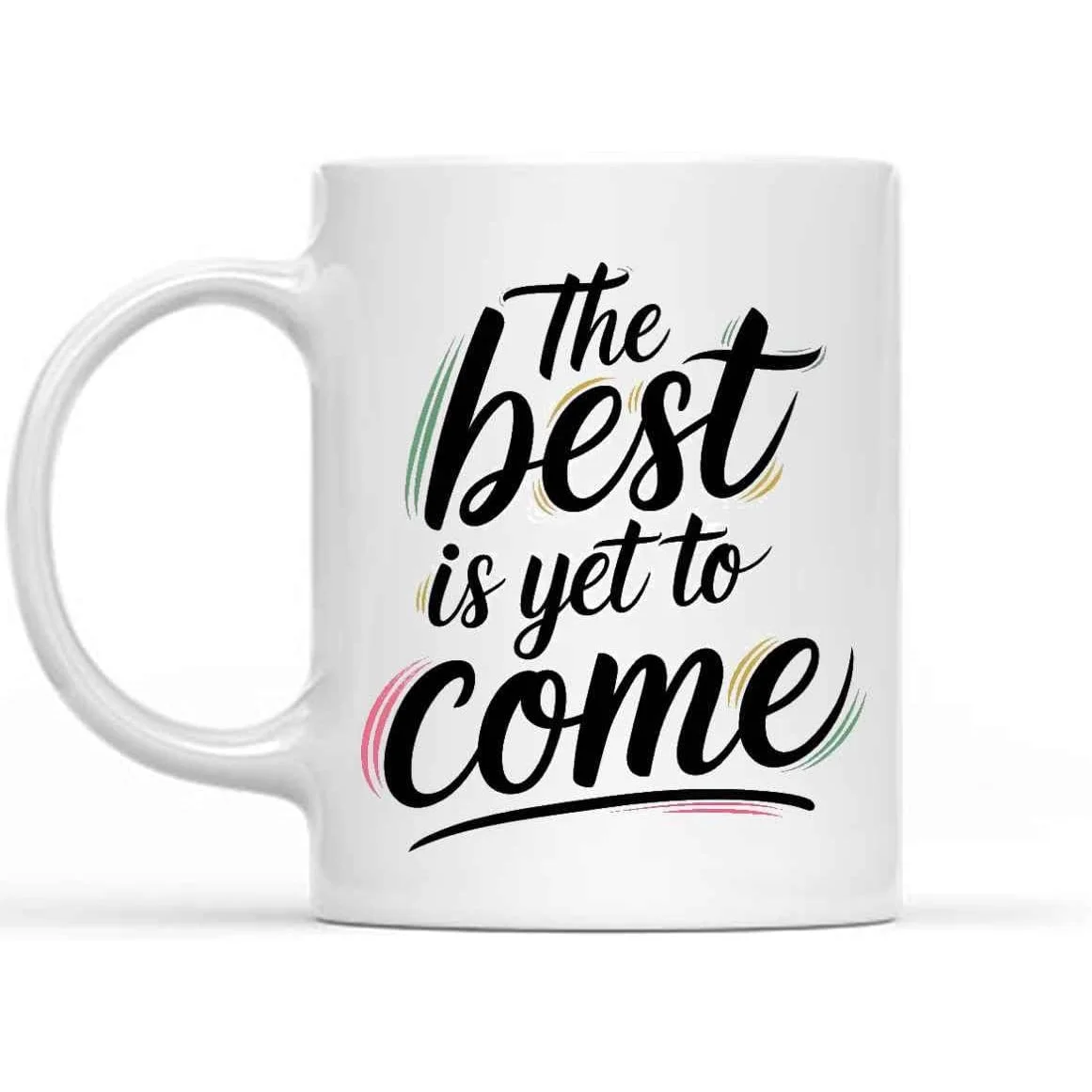 

Retreez Motivational Coffee Mug Compatible for Idea Coffee Drinker is Yet to Come Quote - 11oz White Ceramic Cup with Handle, Mi