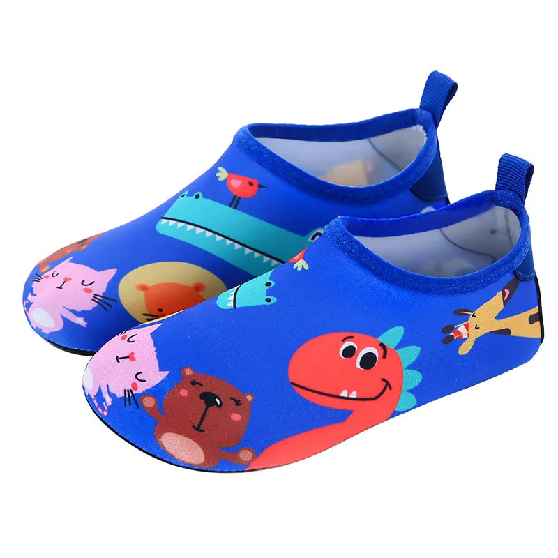 Zapatos de agua plegables suaves para niños y niñas, zapatillas de playa, verano, vadear al aire libre, natación, Surf, mar, secado rápido