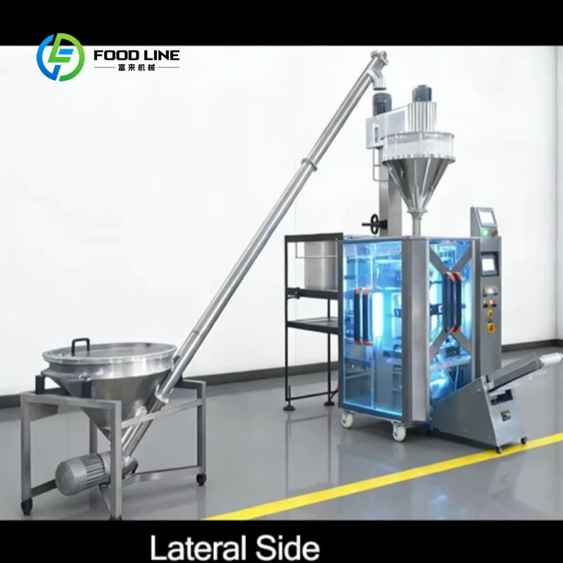 Customized Automatic Small Sachet Cosmetic Packing Machine for Eye Shadow Talcum Pouch  Powder Filling Packaging Machine