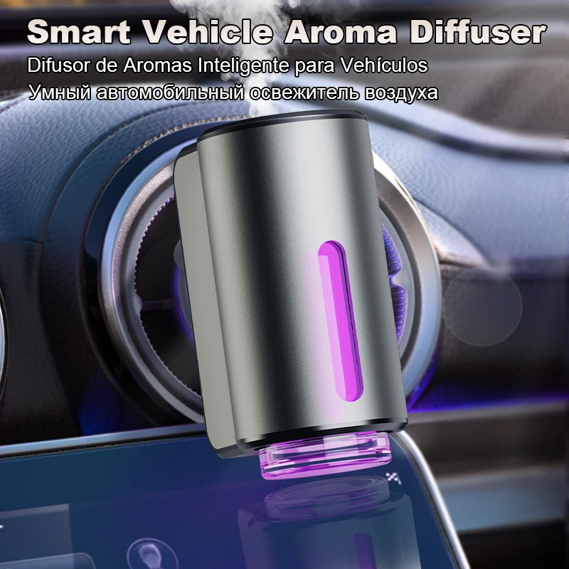 

Huitai Car Aromatherapy Machine Car Air Outlet Freshener Auto Air Diffuser Electric Aroma Smell Perfume Car Accessories for Men