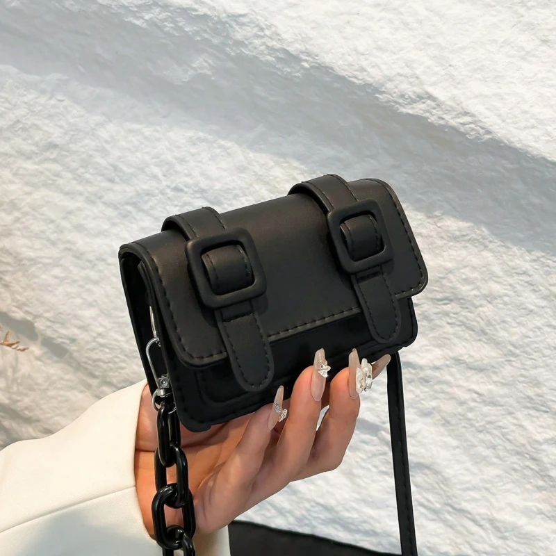 حقيبة كروس كاندي على شكل أحمر شفاه مصغر لخريف وشتاء 2025 للنساء، حقيبة كتف صغيرة متعددة الاستخدامات #5