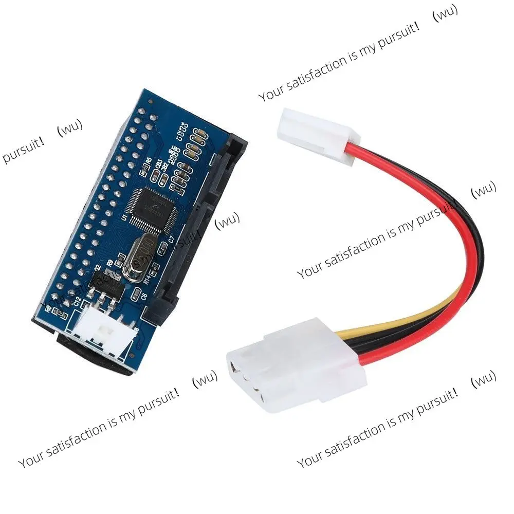 Adaptador IDE a SATA 3,5 HDD Cable de placa base datos IDE/PATA a SATA tarjeta convertidora PATA a tarjeta SATA de 40 pines